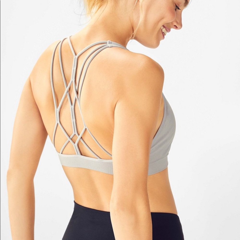 Fabletics seamless sports bra